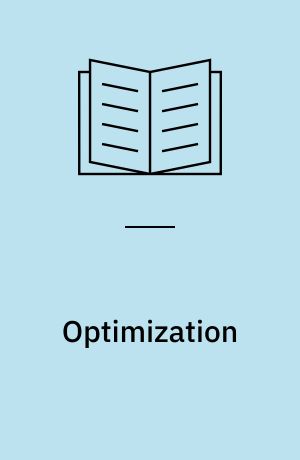 Optimization : theory and practice