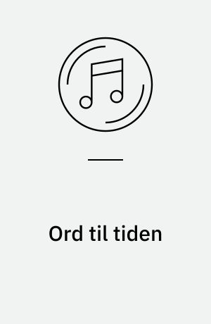 Ord til tiden