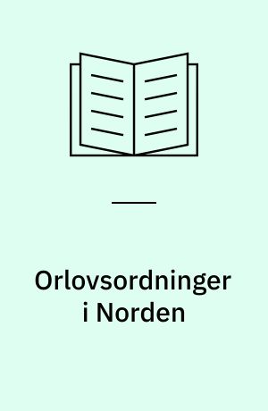 Orlovsordninger i Norden
