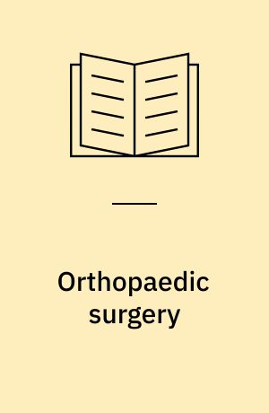 Orthopaedic surgery : dogs and cats, 1986