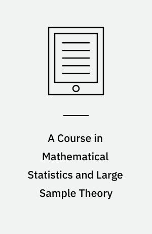 A Course in Mathematical Statistics and Large Sample Theory