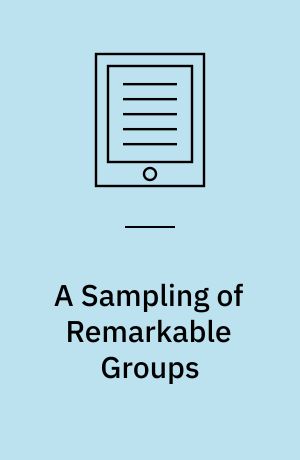 A Sampling of Remarkable Groups : Thompson's, Self-similar, Lamplighter, and Baumslag-Solitar