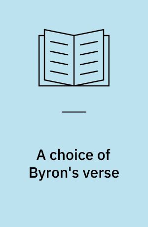 A choice of Byron's verse