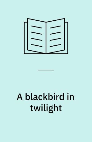 A blackbird in twilight