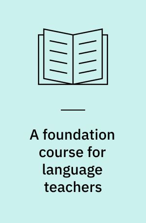 A foundation course for language teachers