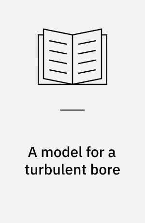 A model for a turbulent bore