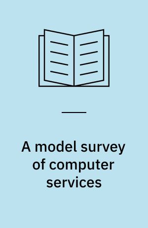 A model survey of computer services