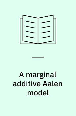 A marginal additive Aalen model