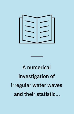 A numerical investigation of irregular water waves and their statistical properties
