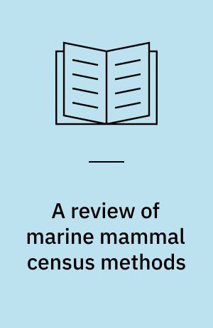 A review of marine mammal census methods