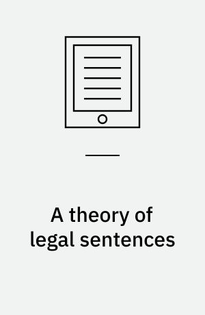 A theory of legal sentences