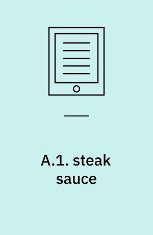 A.1. steak sauce : Lawry's defense