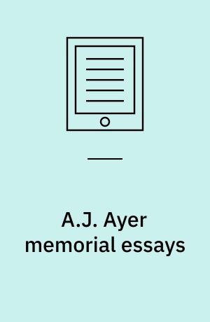 A.J. Ayer memorial essays