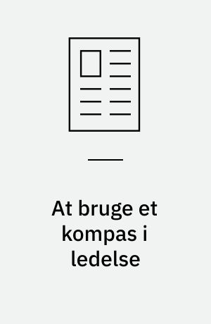 At bruge et kompas i ledelse