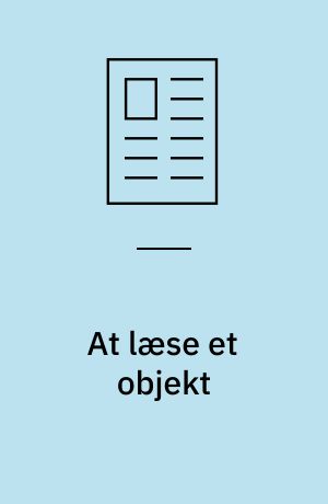 At læse et objekt