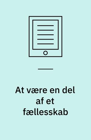 At være en del af et fællesskab : en undersøgelse af patienters oplevelse af medpatienters betydning under indlæggelse i Joint Care forløb