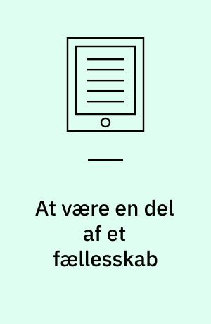 At være en del af et fællesskab : en undersøgelse af patienters oplevelse af medpatienters betydning under indlæggelse i Joint Care forløb