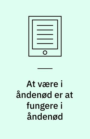 At være i åndenød er at fungere i åndenød : et pilotprojekt i brug af video til undersøgelse af indlagte KOL-patienters oplevelse af åndenød under kropspleje