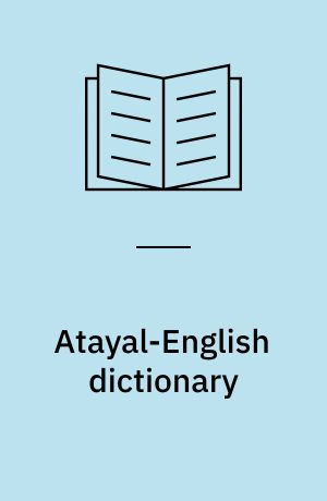 Atayal-English dictionary