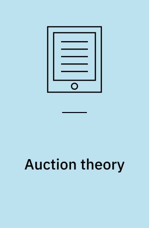 Auction theory : introductory exercises with answer keys