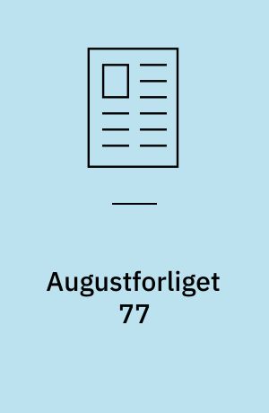 Augustforliget 77