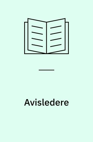 Avisledere : nogle tekstanalyser