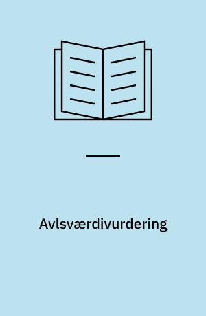 Avlsværdivurdering : forbedringer indført i 2000-2001