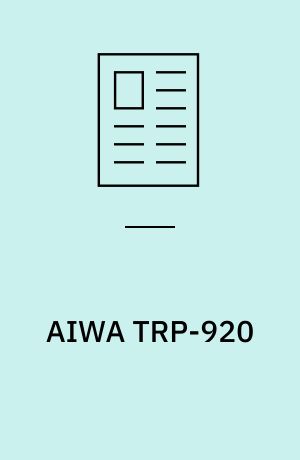 AIWA TRP-920