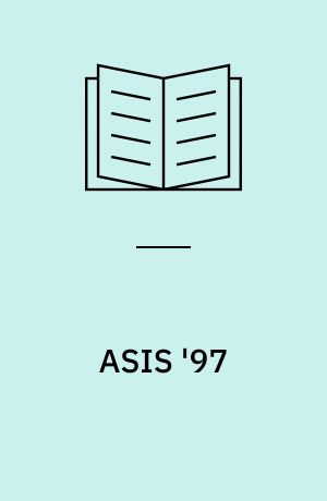 ASIS '97 : proceedings of the 60th ASIS annual meeting, Washington, DC, November 1-6, 1997