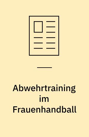 Abwehrtraining im Frauenhandball