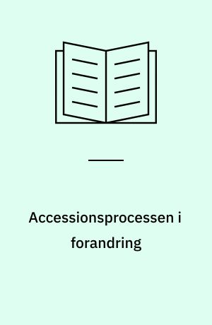 Accessionsprocessen i forandring : Danmarks Biblioteksskole nov. 2000 : performance measurement.dk