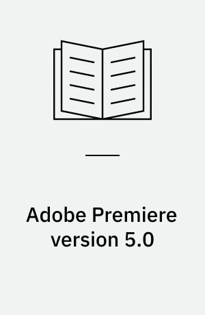 Adobe Premiere version 5.0