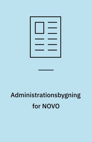 Administrationsbygning for NOVO