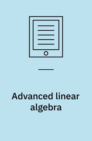 Advanced linear algebra