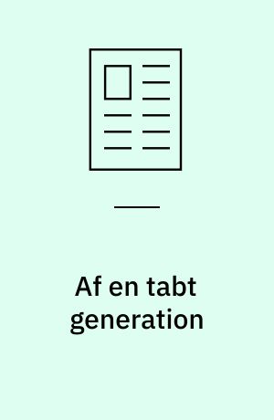 Af en tabt generation: Charlotte Dahlsgaard, interview med Søren Gotha Andersen