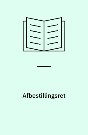 Afbestillingsret