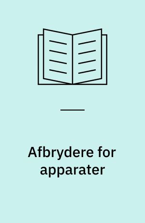 Afbrydere for apparater : del 1, almindelige bestemmelser : EN 60 058-1