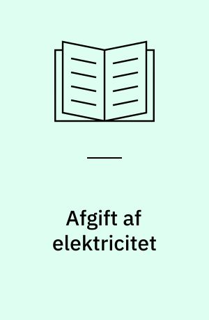 Afgift af elektricitet