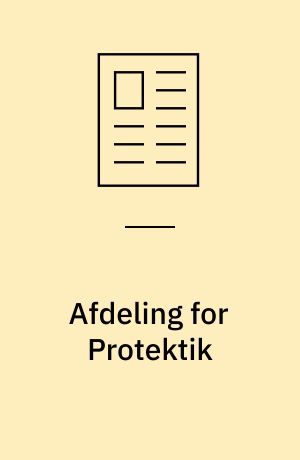 Afdeling for Protektik