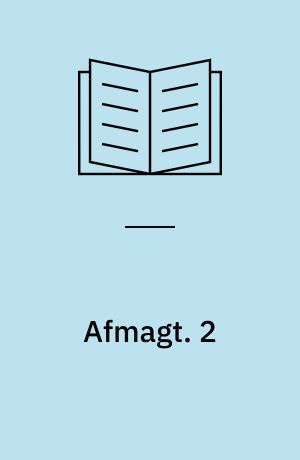 Afmagt : dansk billedhuggerkunst 1850-1900. 2