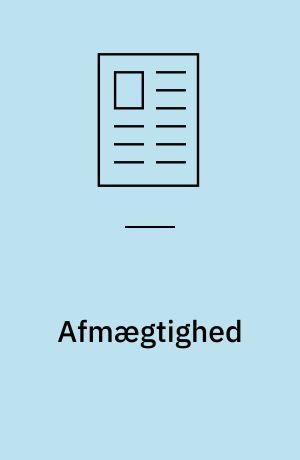 Afmægtighed