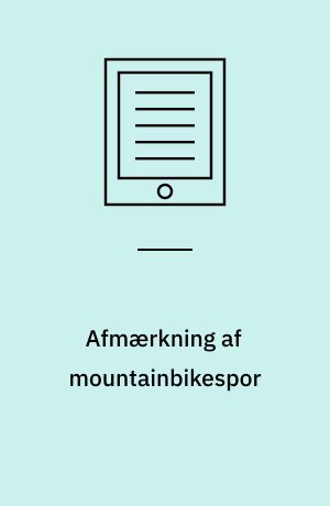 Afmærkning af mountainbikespor