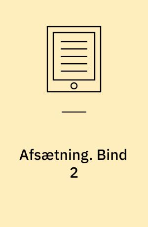 Afsætning : niveau A. Bind 2