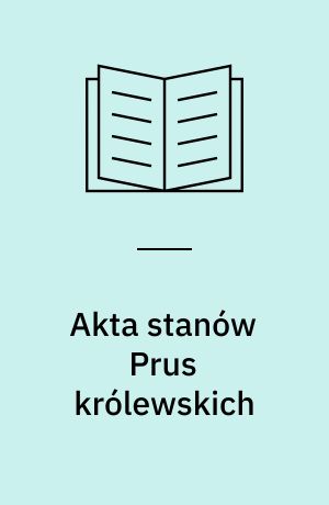 Akta stanów Prus królewskich
