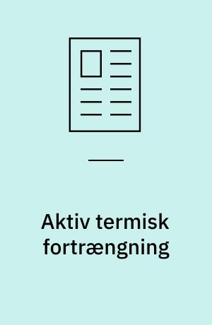 Aktiv termisk fortrængning