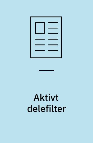 Aktivt delefilter