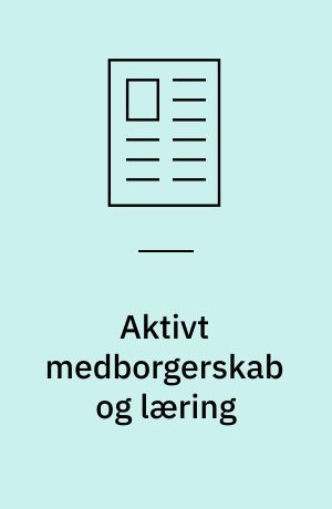 Aktivt medborgerskab og læring