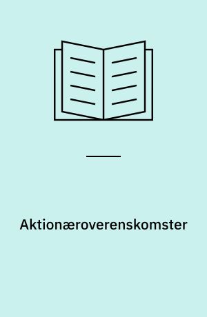 Aktionæroverenskomster