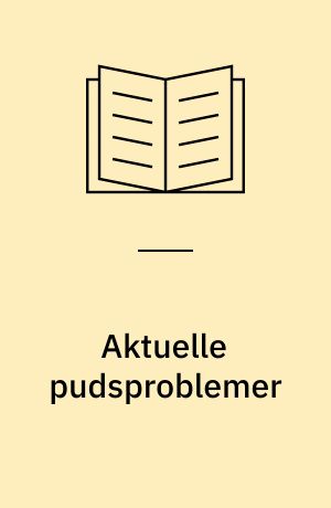 Aktuelle pudsproblemer