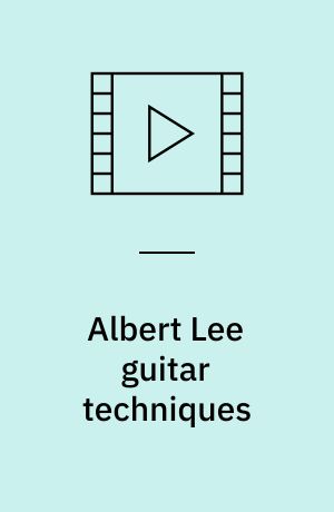 Albert Lee guitar techniques